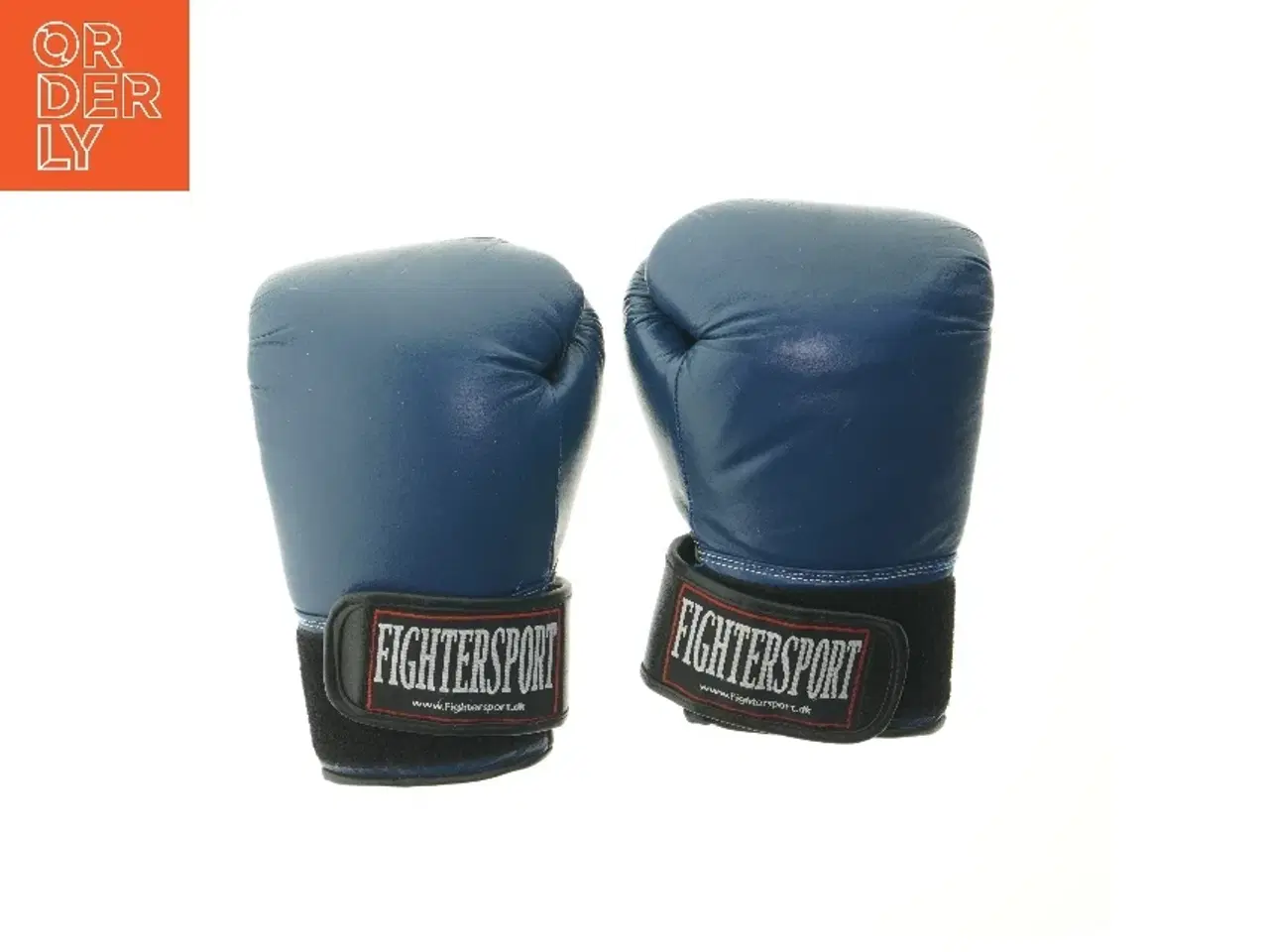 Billede 1 - Blå boksehandsker fra Fightersport (str. 28x17,5x12,5 cm)