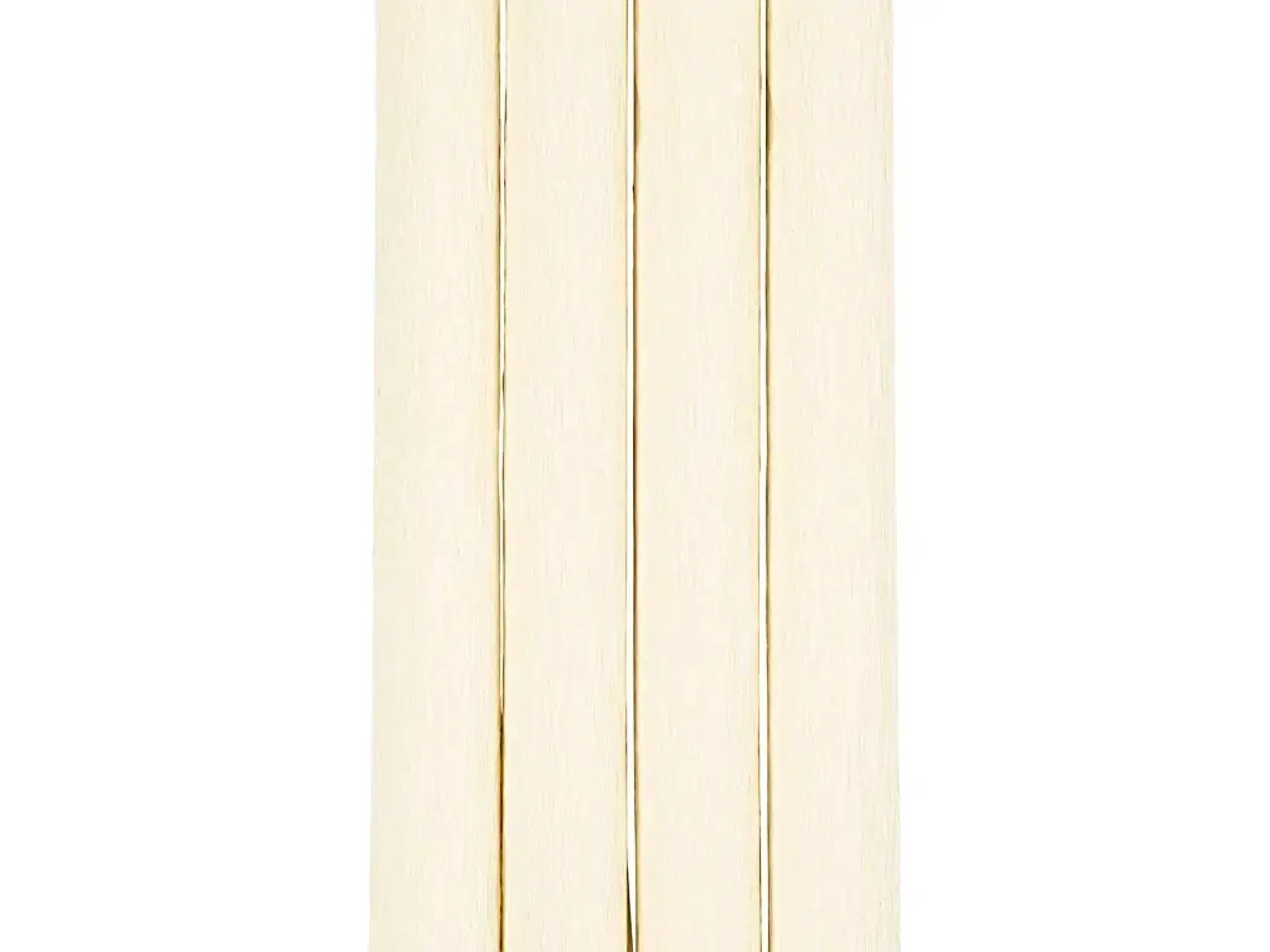 Billede 1 - Crepepapir, ark 25x60 cm, Stræk/crepe: 180%, 105 g, off white, 4 ark/ 1 pk.