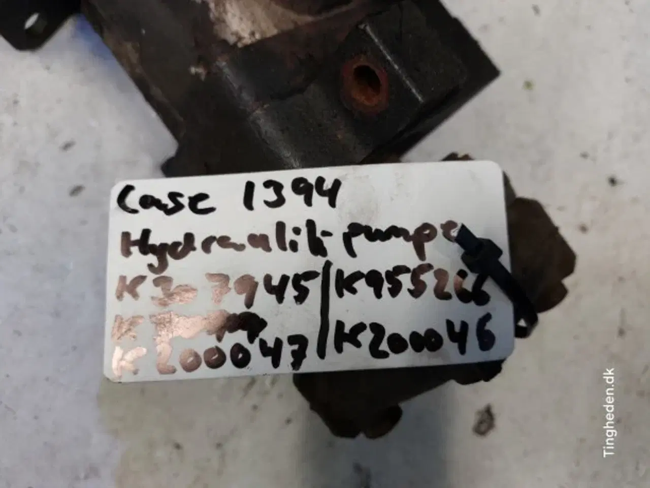 Billede 2 - Case 1394 Hydraulikpumpe K307945