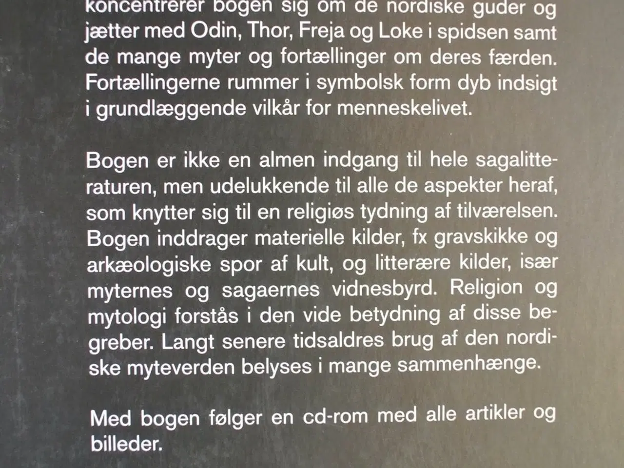 Billede 4 - gyldendals leksikon om nordisk mytologi + cd, af f
