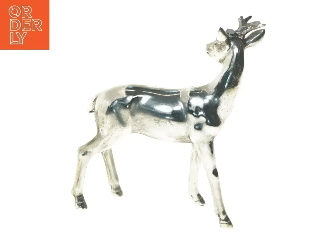 Billede 3 - Dekorativ hjorte figur (str. 17 cm)