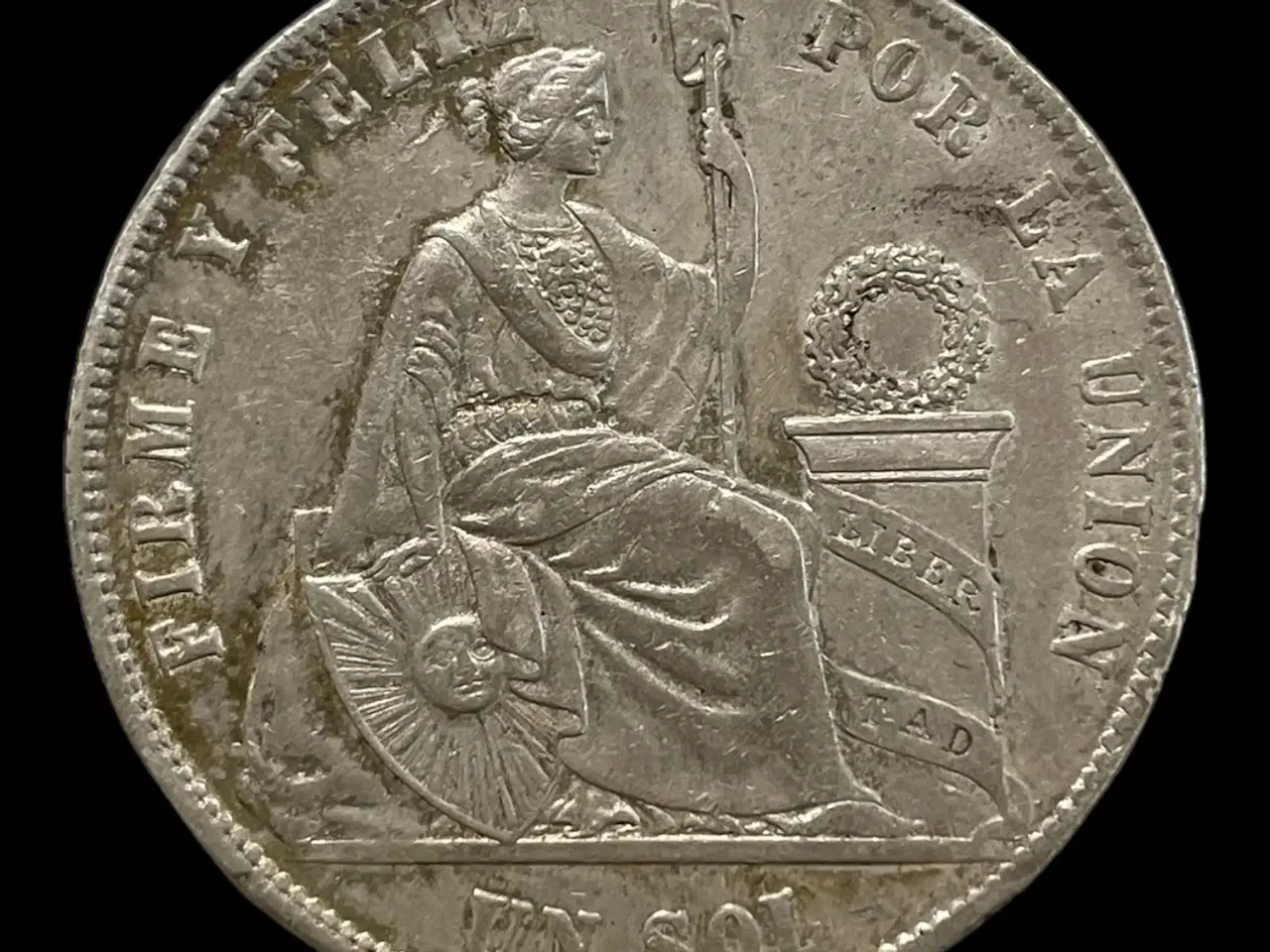 Billede 1 - 1 Sol 1870 Peru