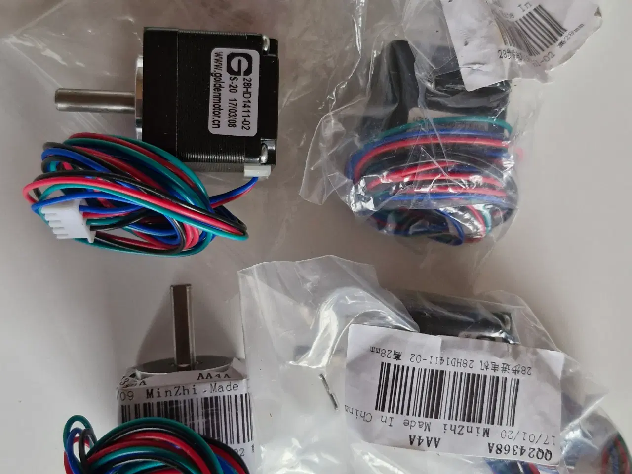 Billede 1 - Nema 11 stepmotorer (4 stk.)