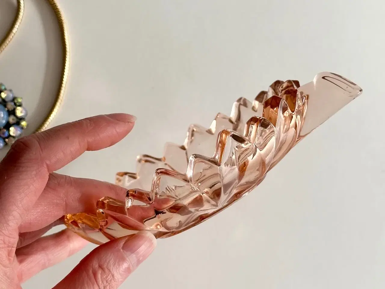 Billede 5 - Mini glasskål, rosa