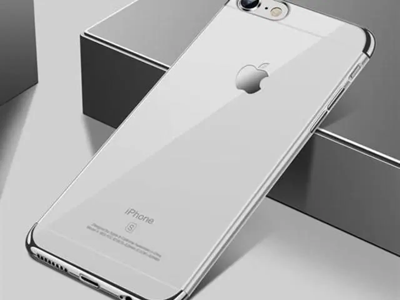 Billede 4 - Sølv silikone cover til iPhone 6 6s SE 2020 7 8 7+