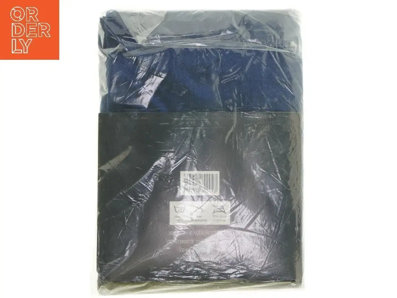 Billede 3 - Blå velourstof, 3 meter (str. 150x300 cm)