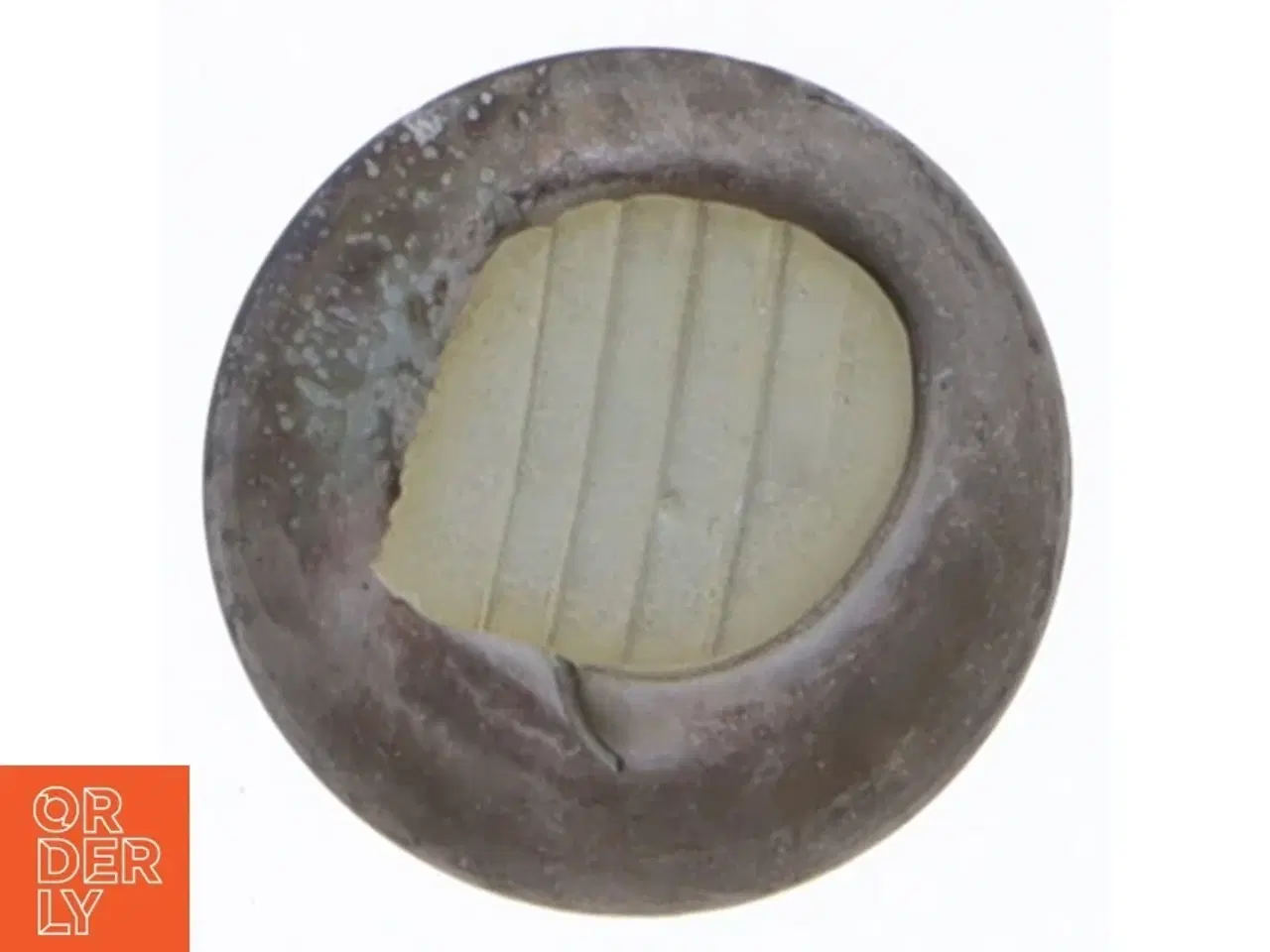 Billede 2 - Graveret sølvmedaljon (str. 3,5 cm)