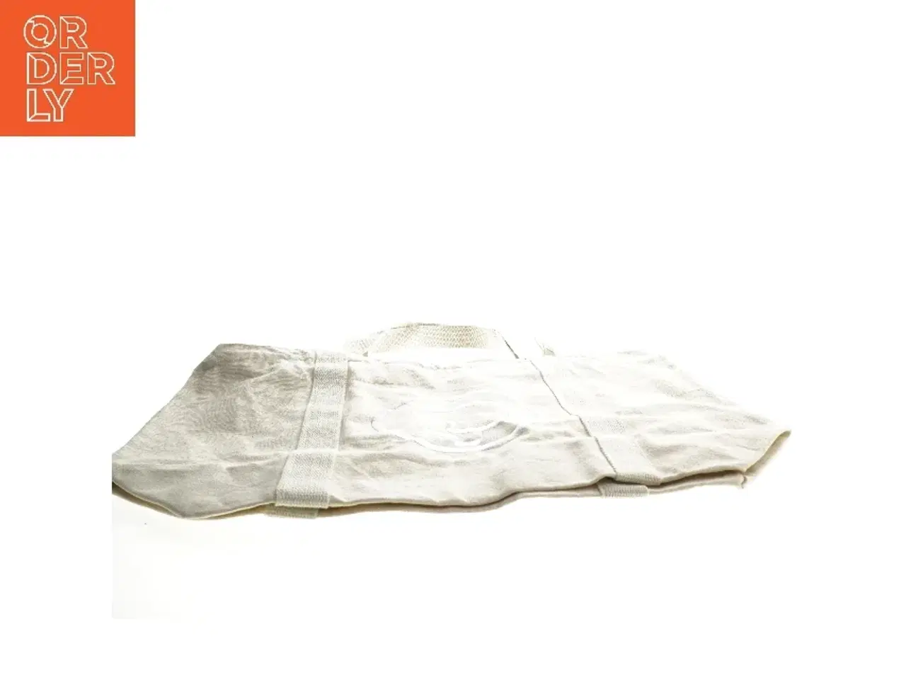 Billede 2 - Stor hvid mulepose fra Irma med logo fra Irma (str. 53x37 cm)