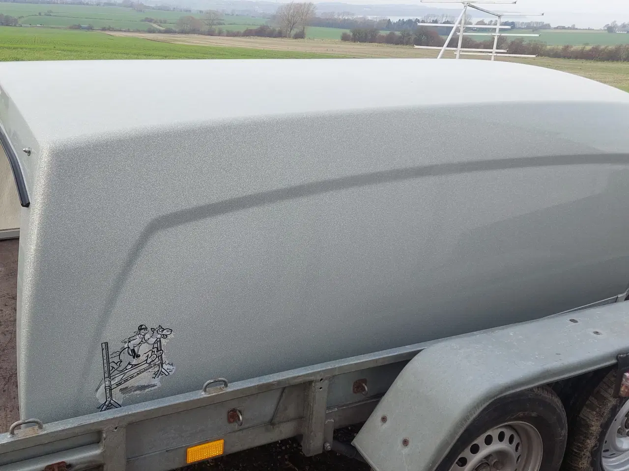 Billede 2 - Glasfibertag Böckmann Duo Hestetrailer