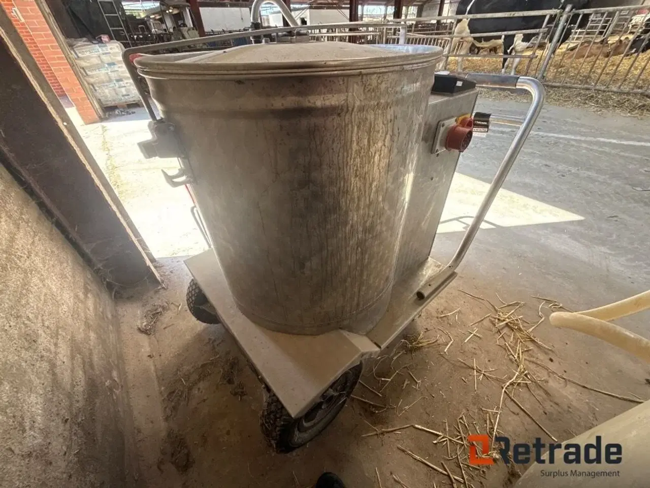Billede 4 - - - - Calvex 150 liter mælketaxa - defekt