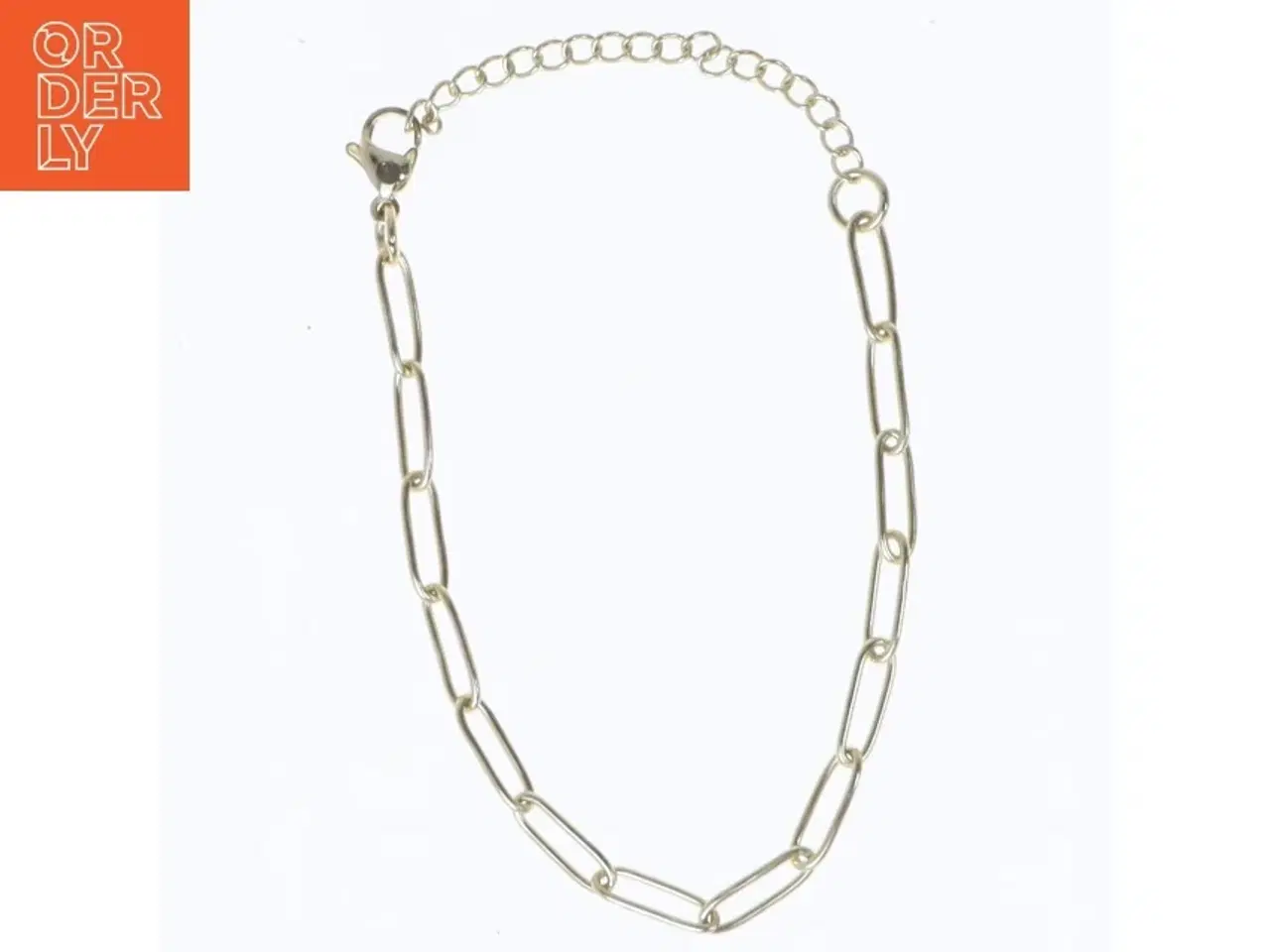 Billede 2 - Guldkæde armbånd (str. Ø 10 cm)