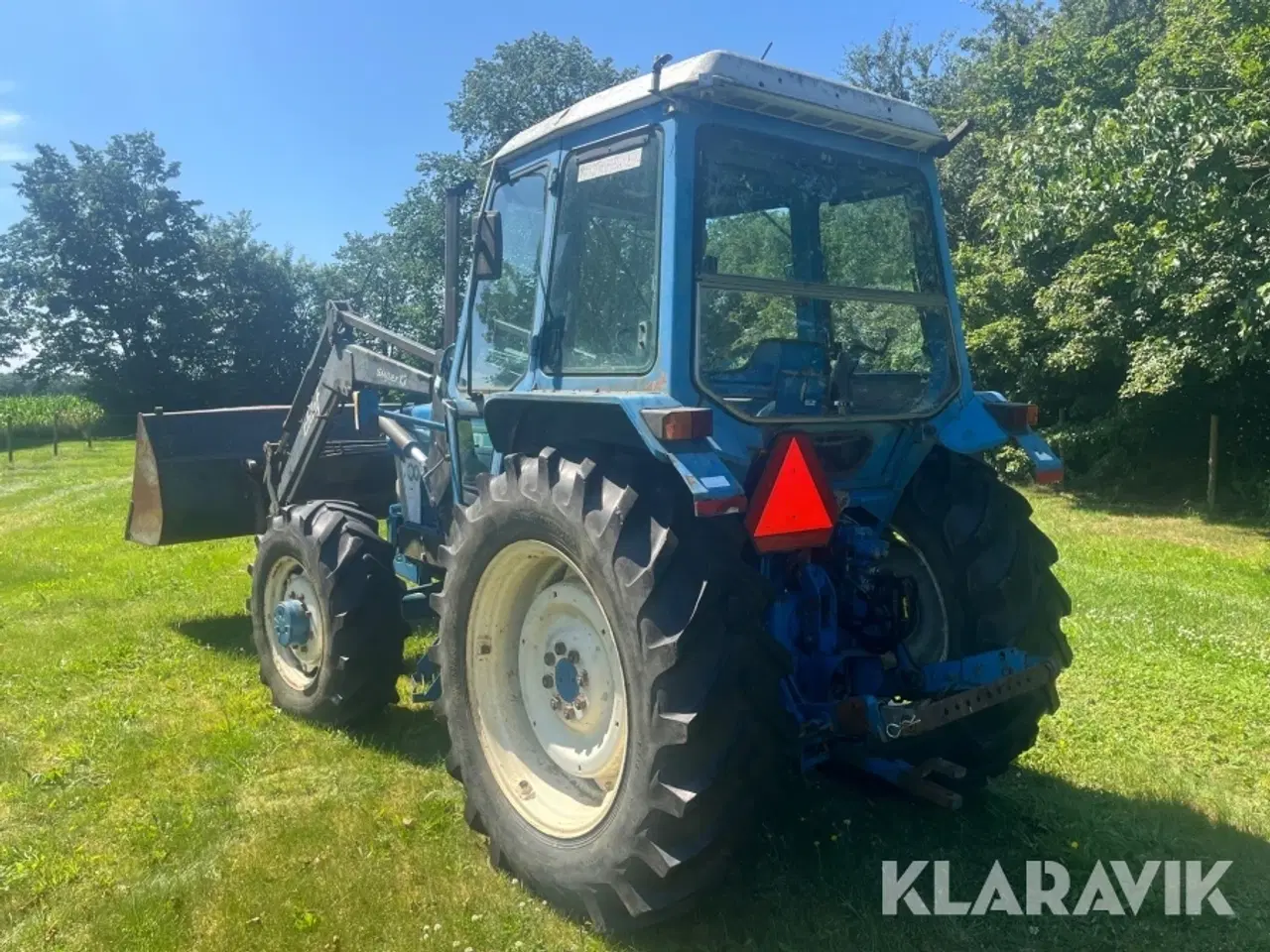 Billede 4 - Veterantraktor Ford 6610 Turbo med frontlæsser