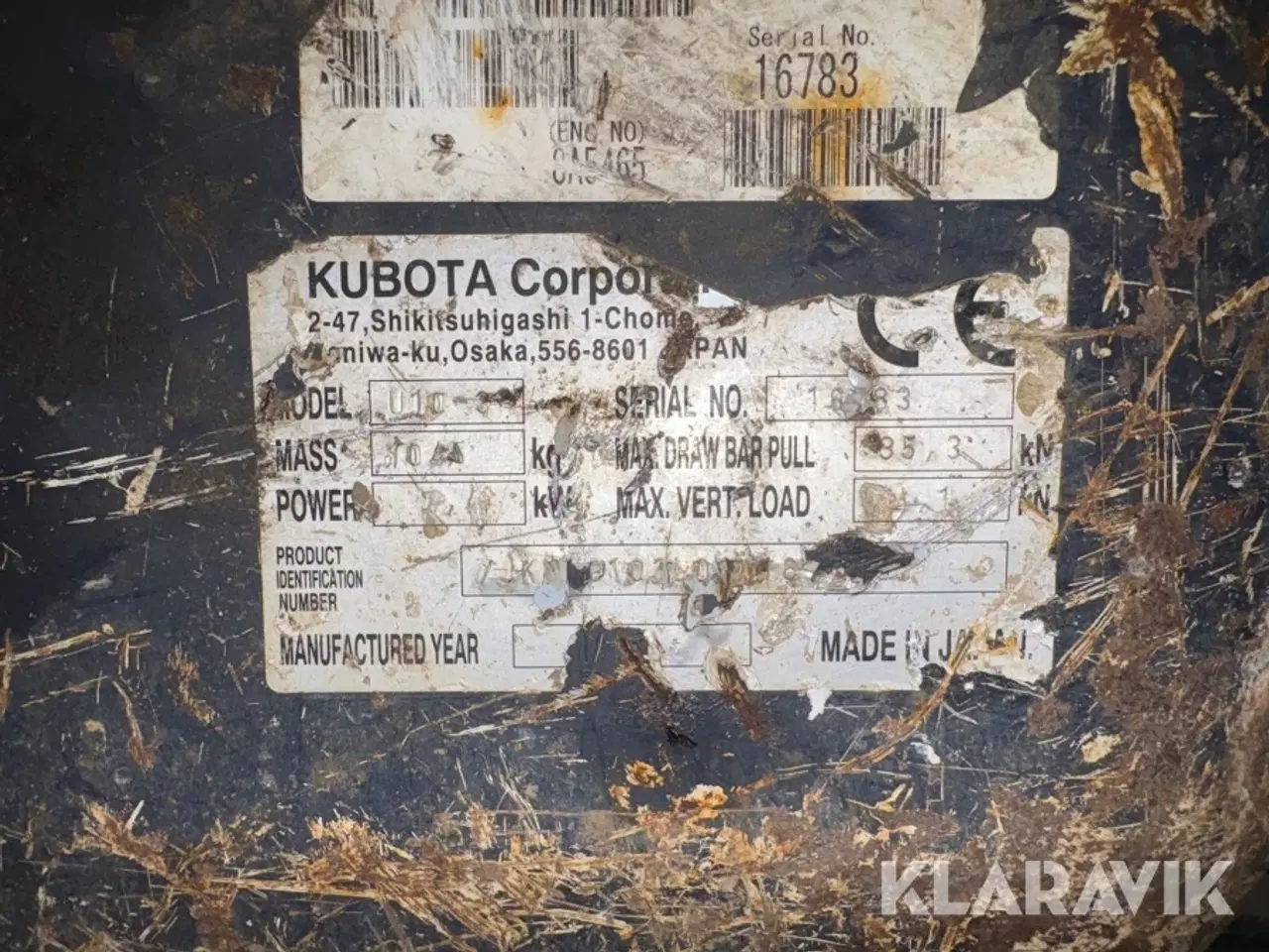 Billede 8 - Minigraver Kubota U10-3