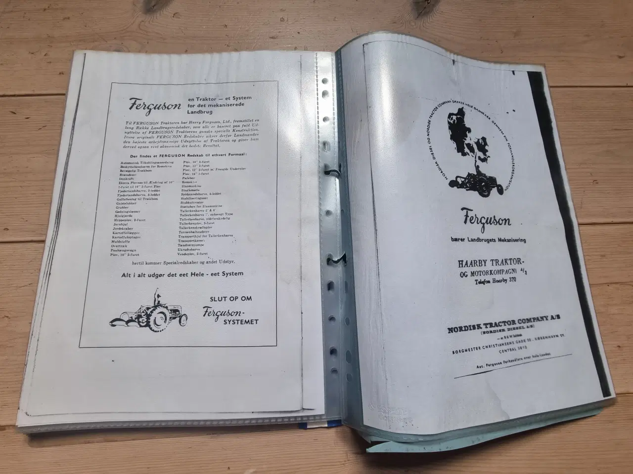 Billede 2 - Instruktionsbog til Ferguson traktor