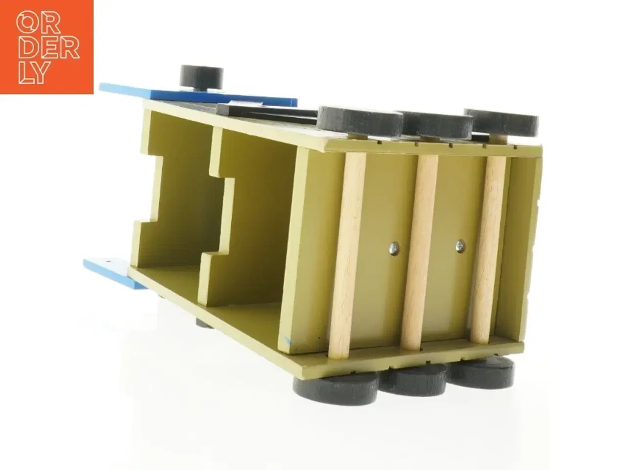 Billede 5 - Trækasse på hjul til ridderleg (str. 30 x 16 x 14 cm)