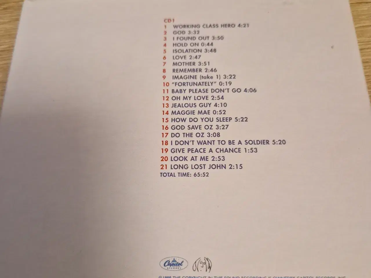 Billede 5 - John Lennon - Anthology (4 CD)