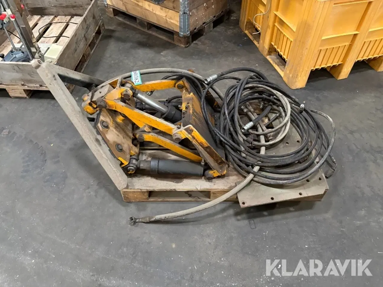 Billede 4 - Frontlift til minitraktor/hydraulisk aggregat