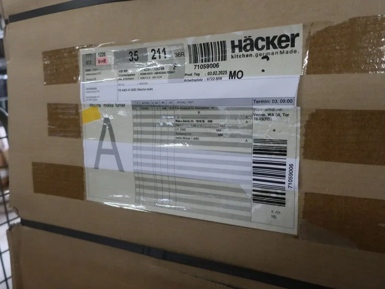 Billede 15 - Div. køkkeskabe HÄCKER og tilbehør, udstillingsmodel