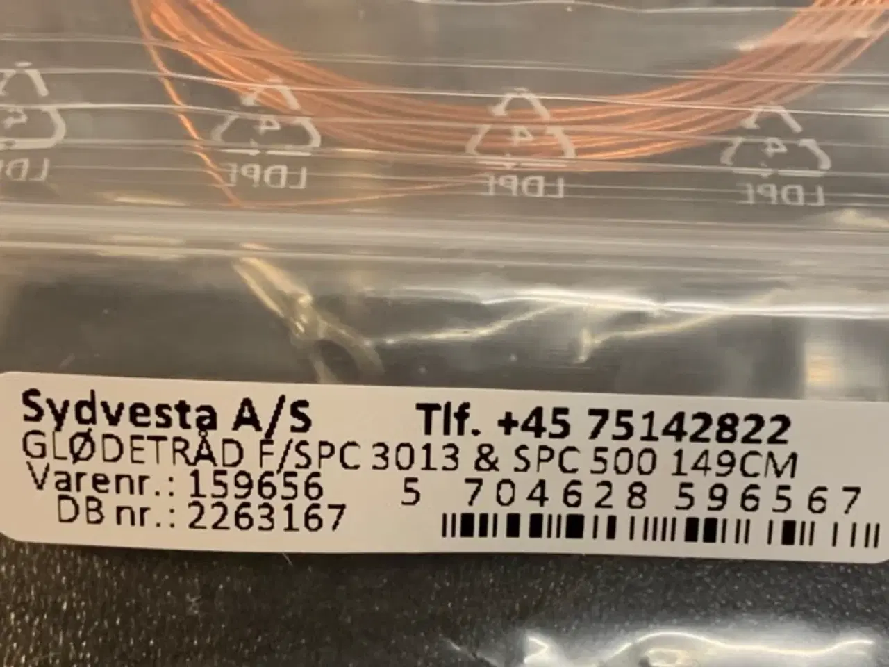 Billede 3 - Glødetråd for flamingoskærer SPC 3013 / SPC 500