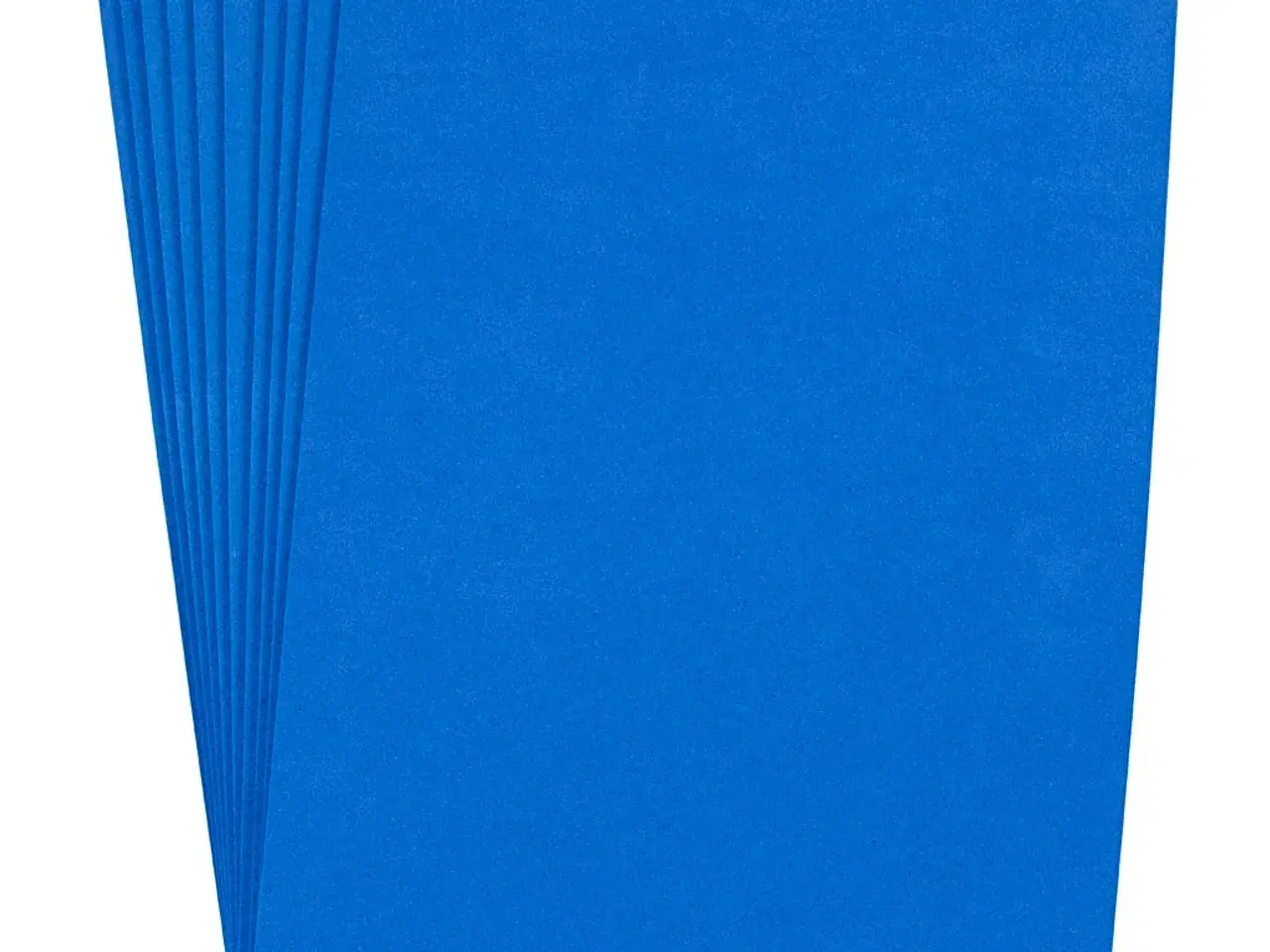 Billede 1 - Mørk Blå Mosgummi A4 - 10 Ark til Kreative Projekter