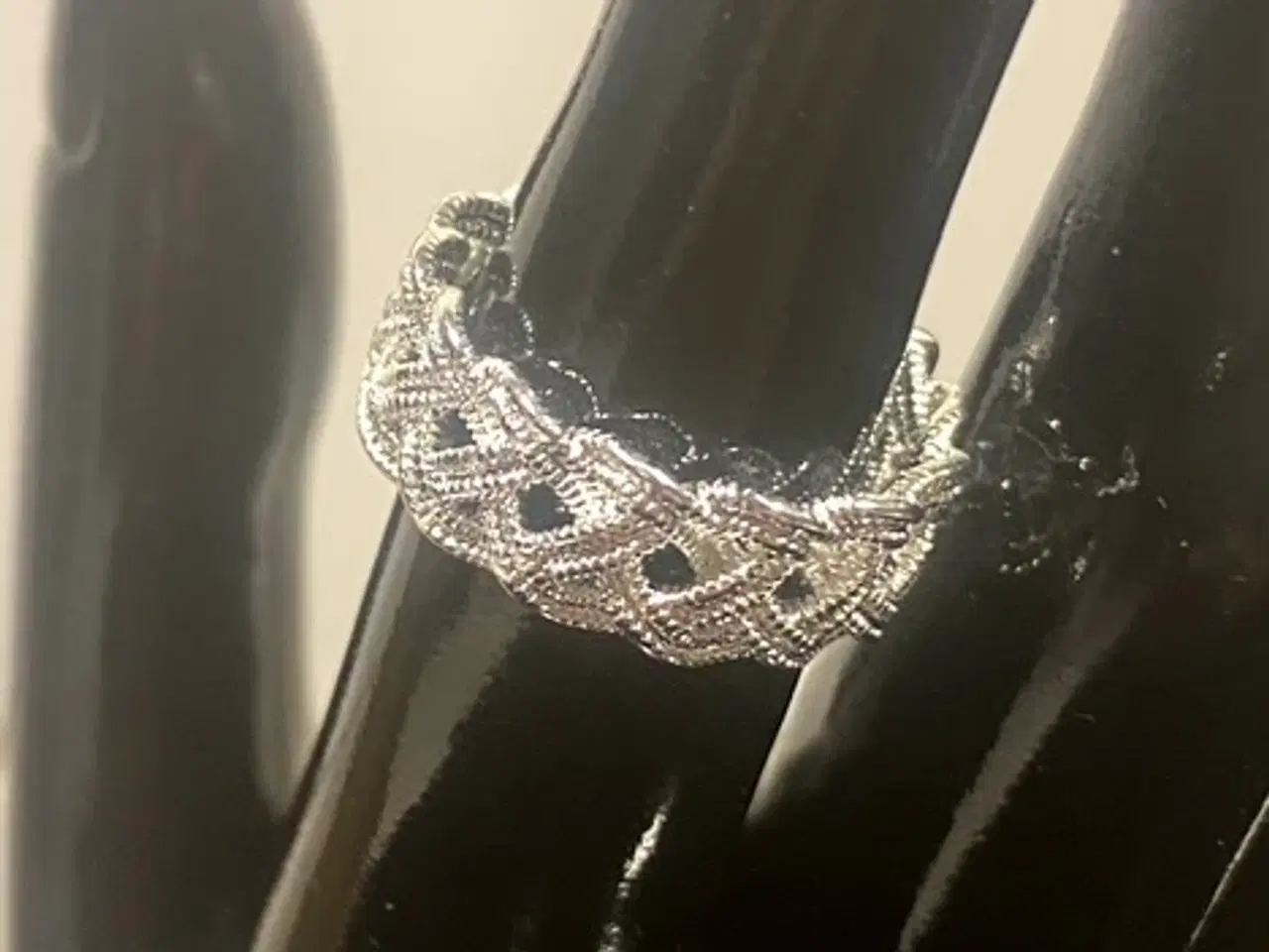 Billede 1 - * Sterlingsølv; Elegant fingerring