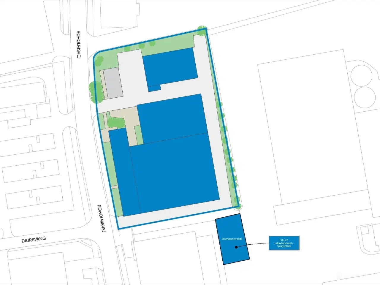 Billede 6 - Udendørsareal / oplagsplads på 500 m² i Albertslund