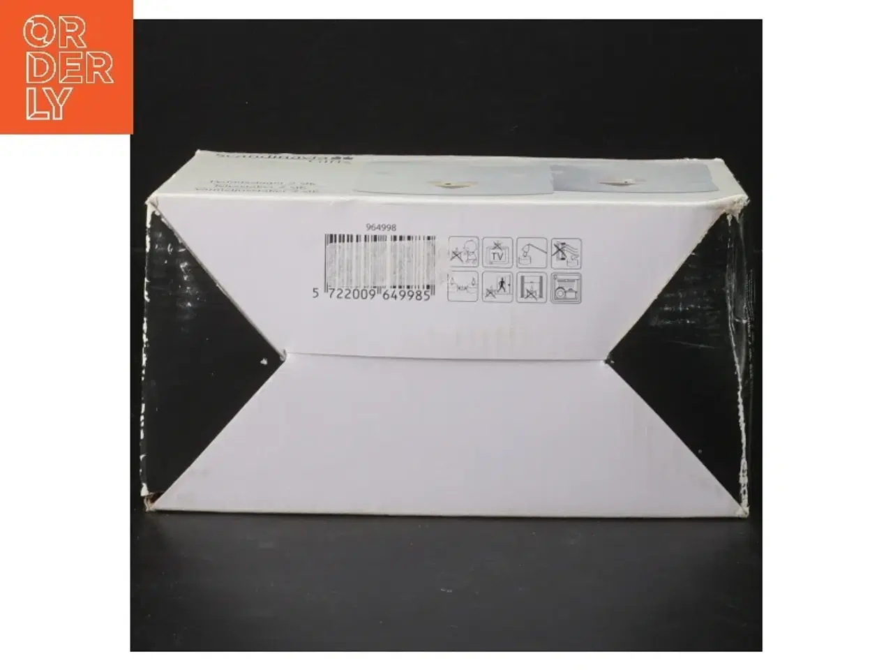 Billede 2 - Hvide fyrfadslysestager fra Scandinavia Gifts (str. 8 cm)