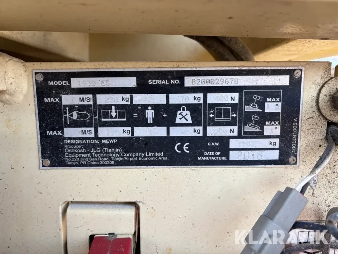 Billede 5 - Sakselift JLG 1930ES
