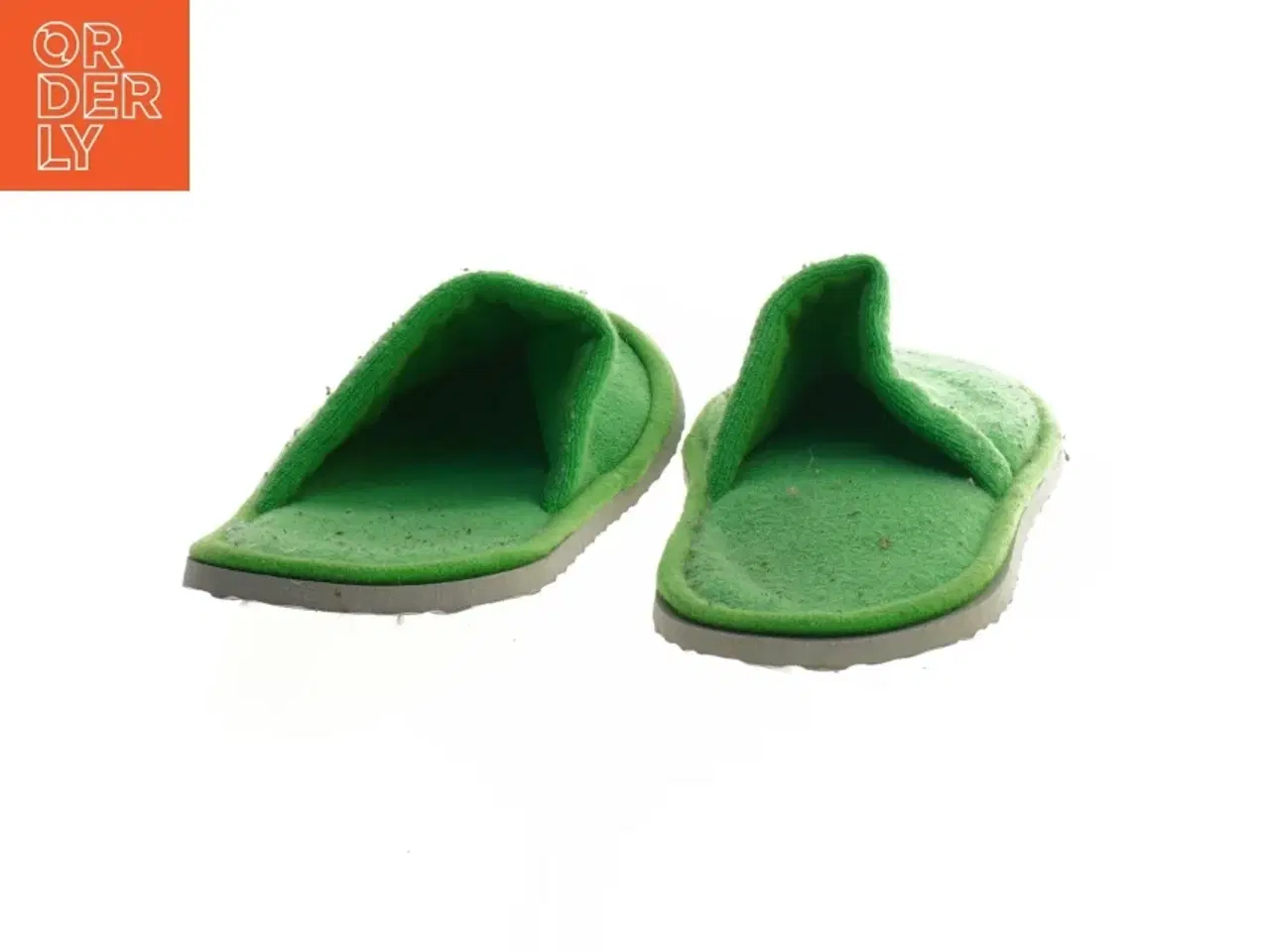 Billede 2 - Grønne hjemmesko (str. Længde. 26,5 cm)