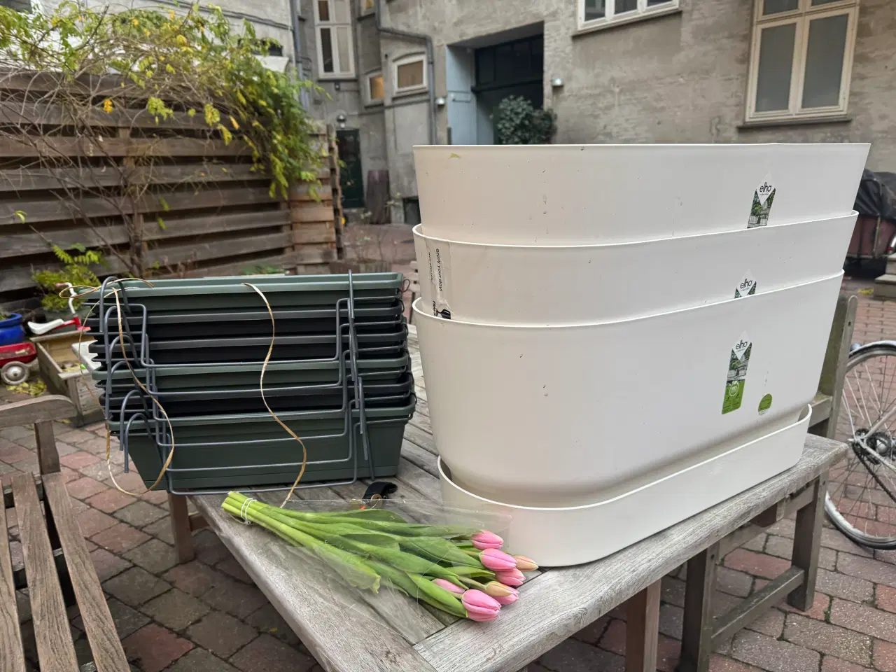 Billede 1 - Ny Elho all in one altan kasse og Elho stor terras