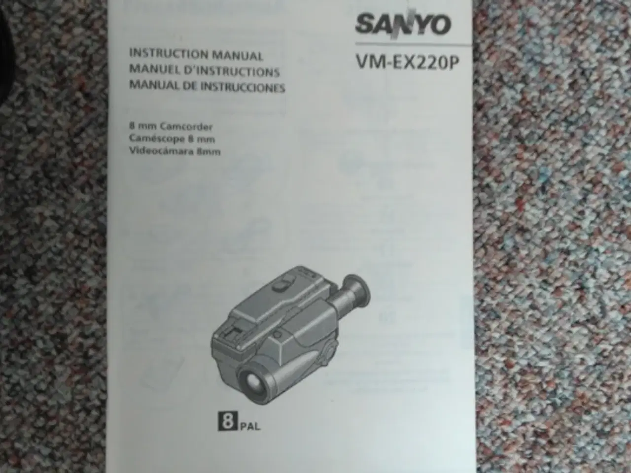 Billede 3 - Sanyo VM-EX220P - Videocamera 8 mm