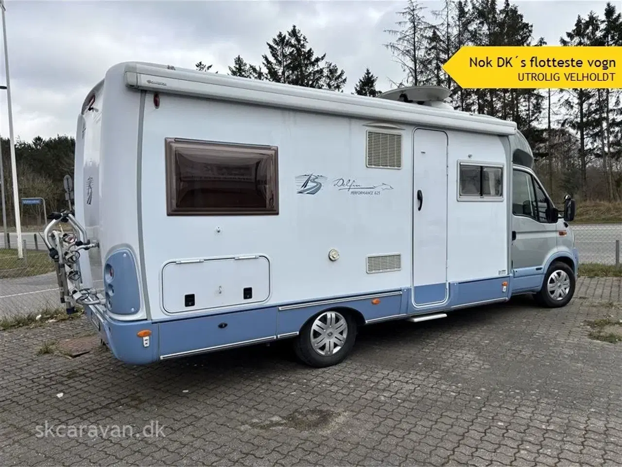 Billede 1 - 2005 - Bürstner Delfin Performance 625   MEGET Pæn og velholdt campingvogn