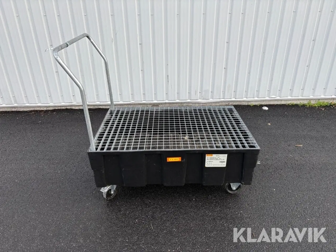 Billede 5 - Olieopsamler vogn Cemo 250L