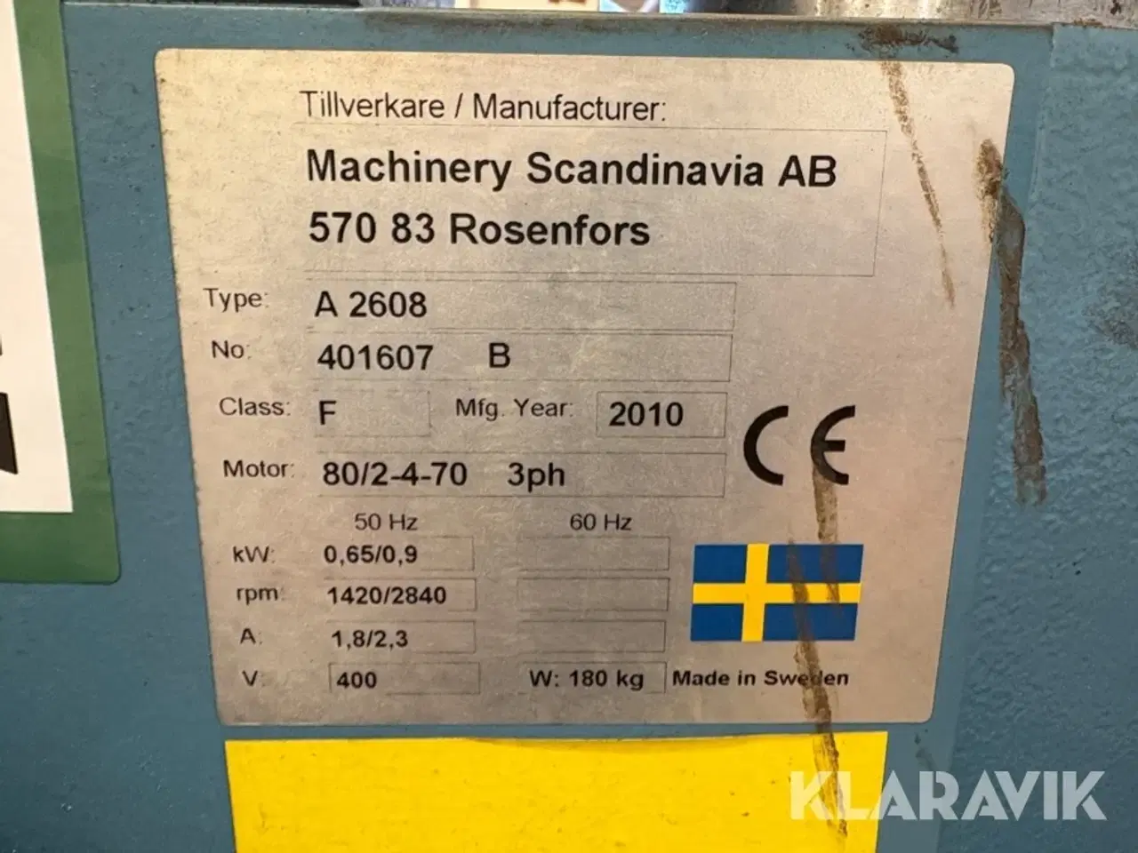 Billede 11 - Søjleboremaskine Machinery Scandinavia A2608