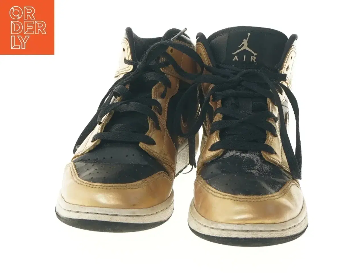Billede 5 - Air Jordan sneaker, guld og sort fra Nike (str. 40 )