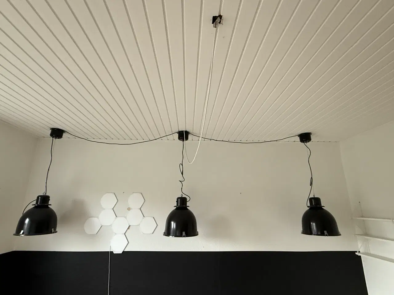 Billede 3 - 3 sorte lamper (IKEA)