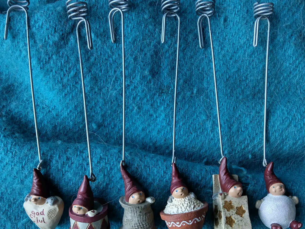 Billede 4 - 9 stk Klarborg Nisserikke Lysholdere