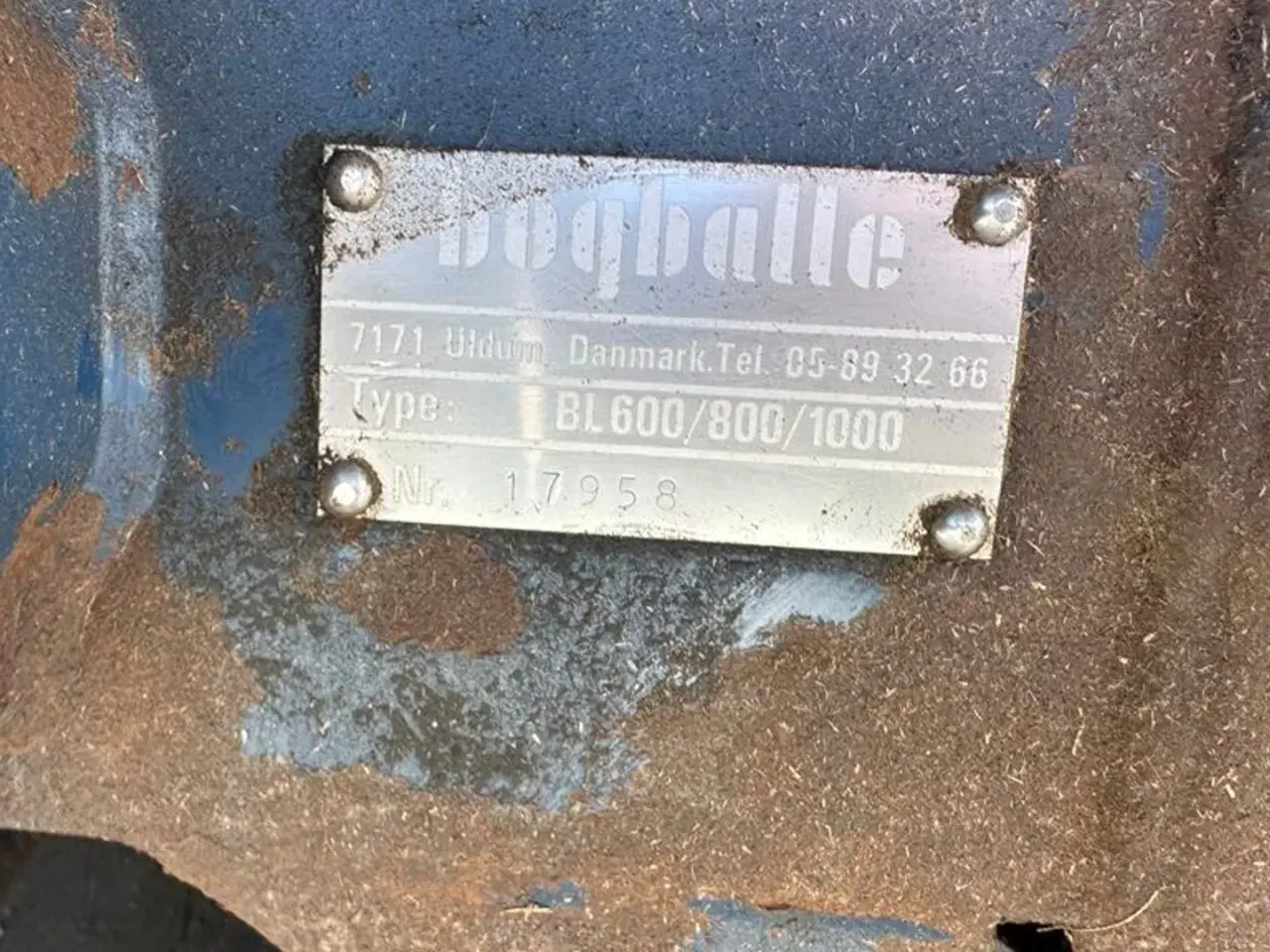 Billede 3 - Bogballe BL 600