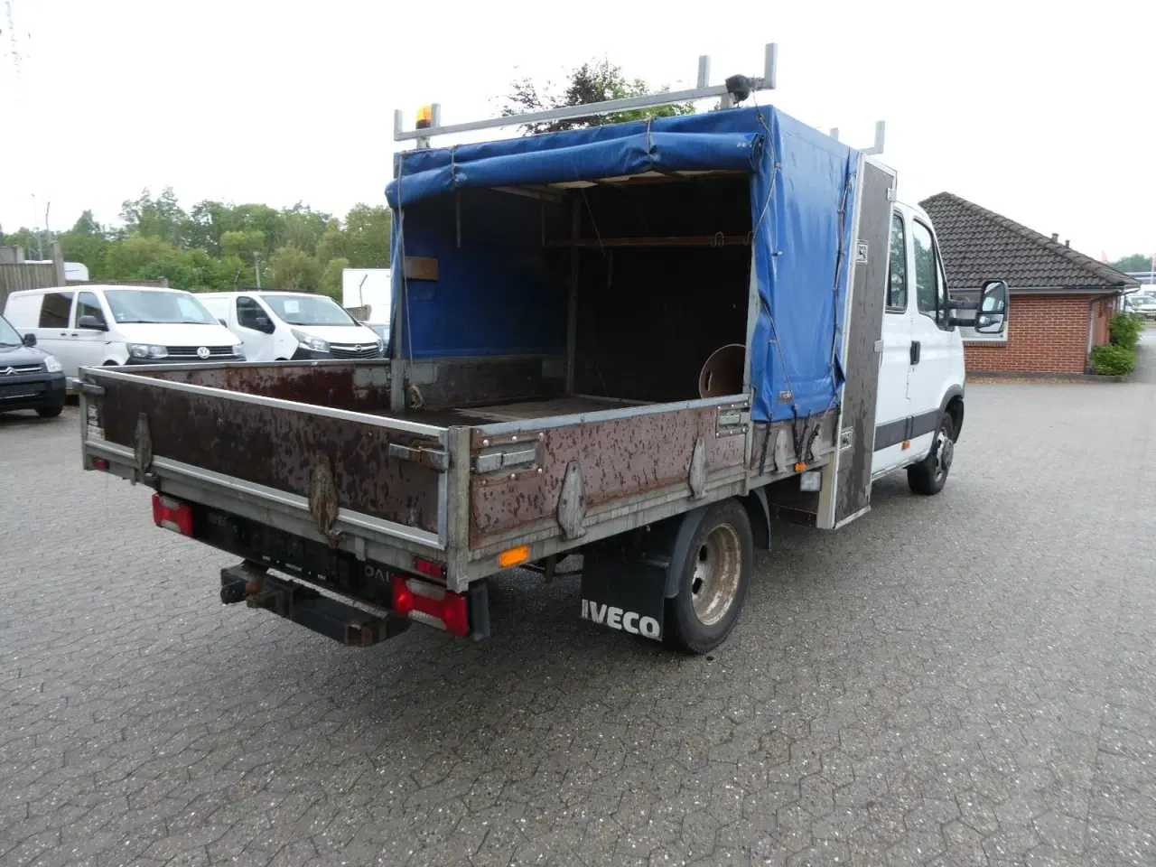 Billede 13 - Iveco Daily 3,0 35C17 Mandskabsvogn m/lad