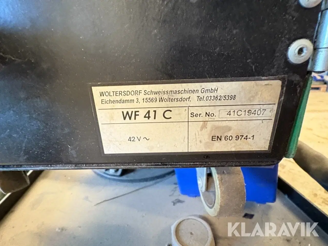 Billede 11 - Svejseværk Woltersdorf Mig 450 / wf41