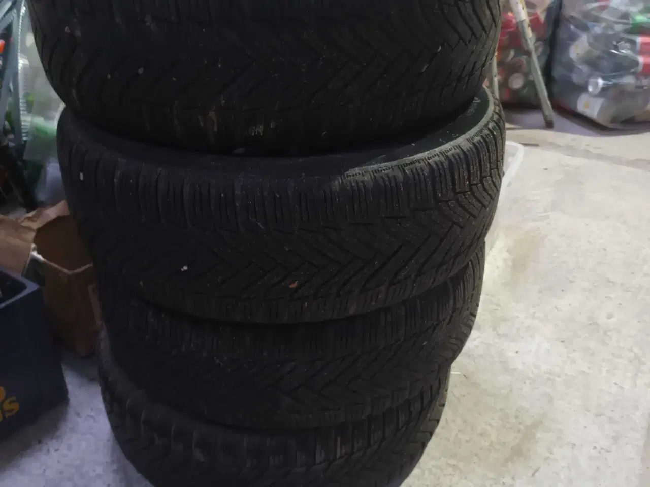 Billede 1 - Vinterhjul michelin alpin 205x55x16 5x114,3