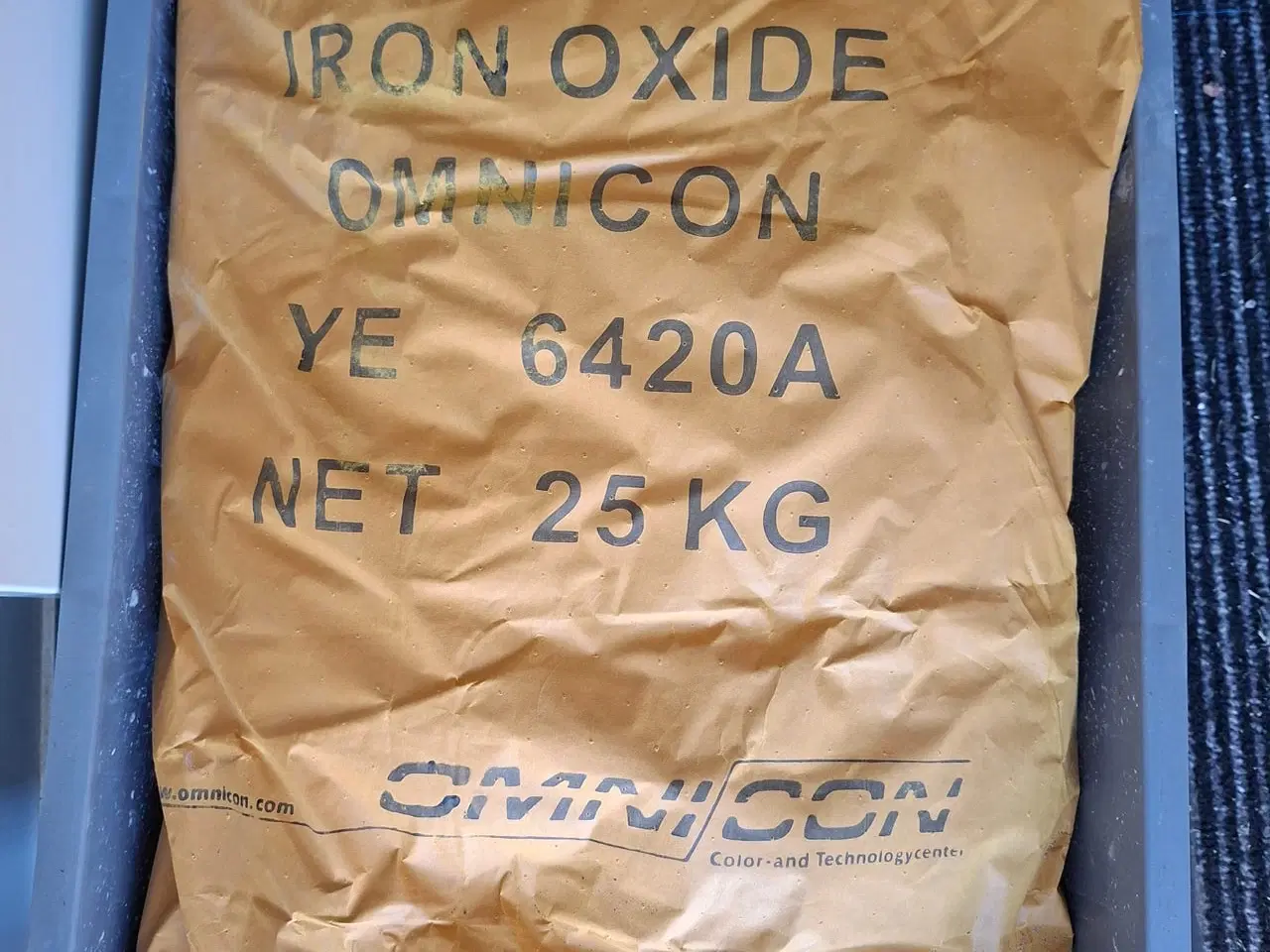 Billede 2 - Skalflex Mineralfarve Oxydgul 25kg