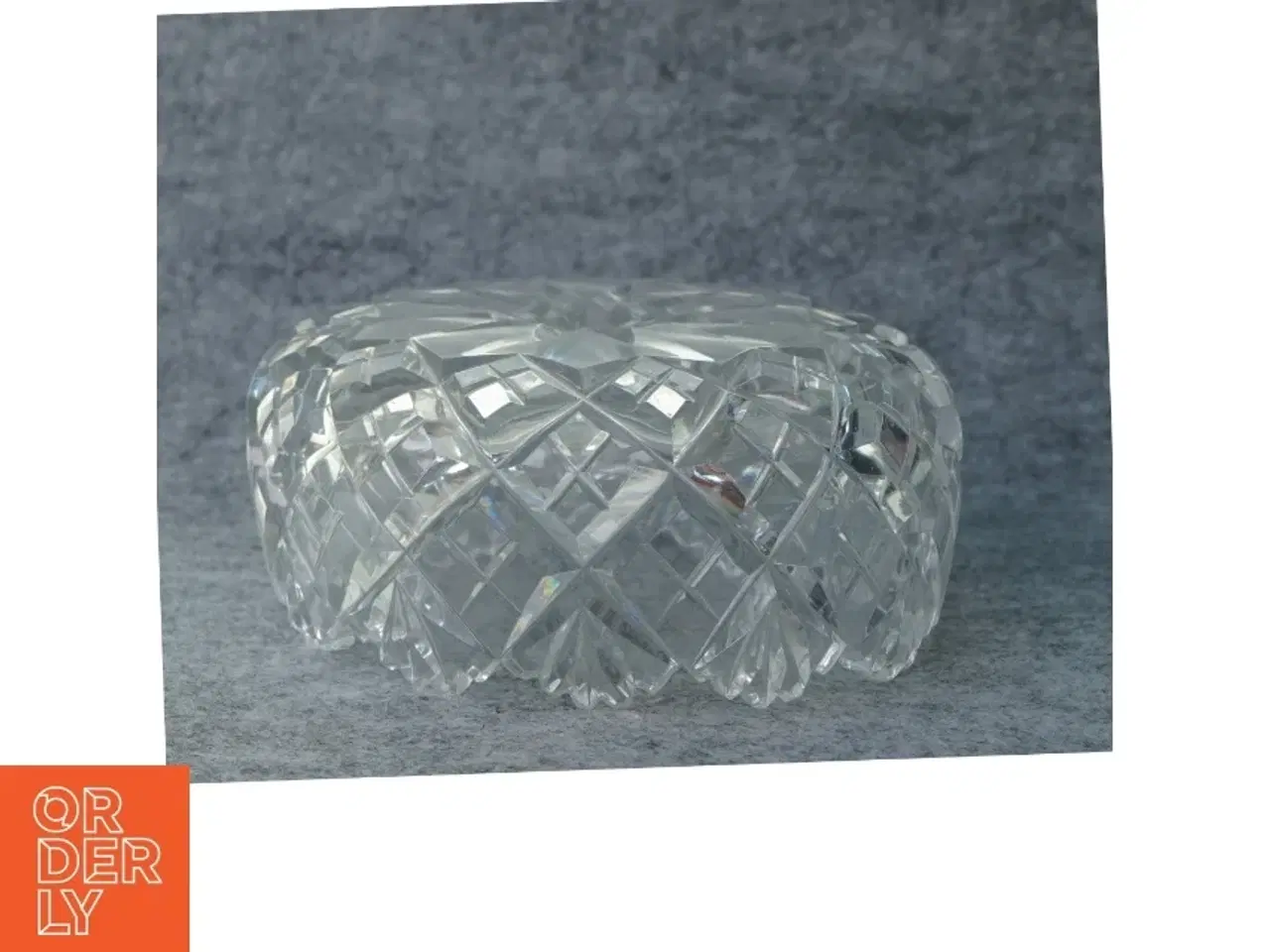 Billede 2 - Skål i krystal (str. 15 x 7 cm)