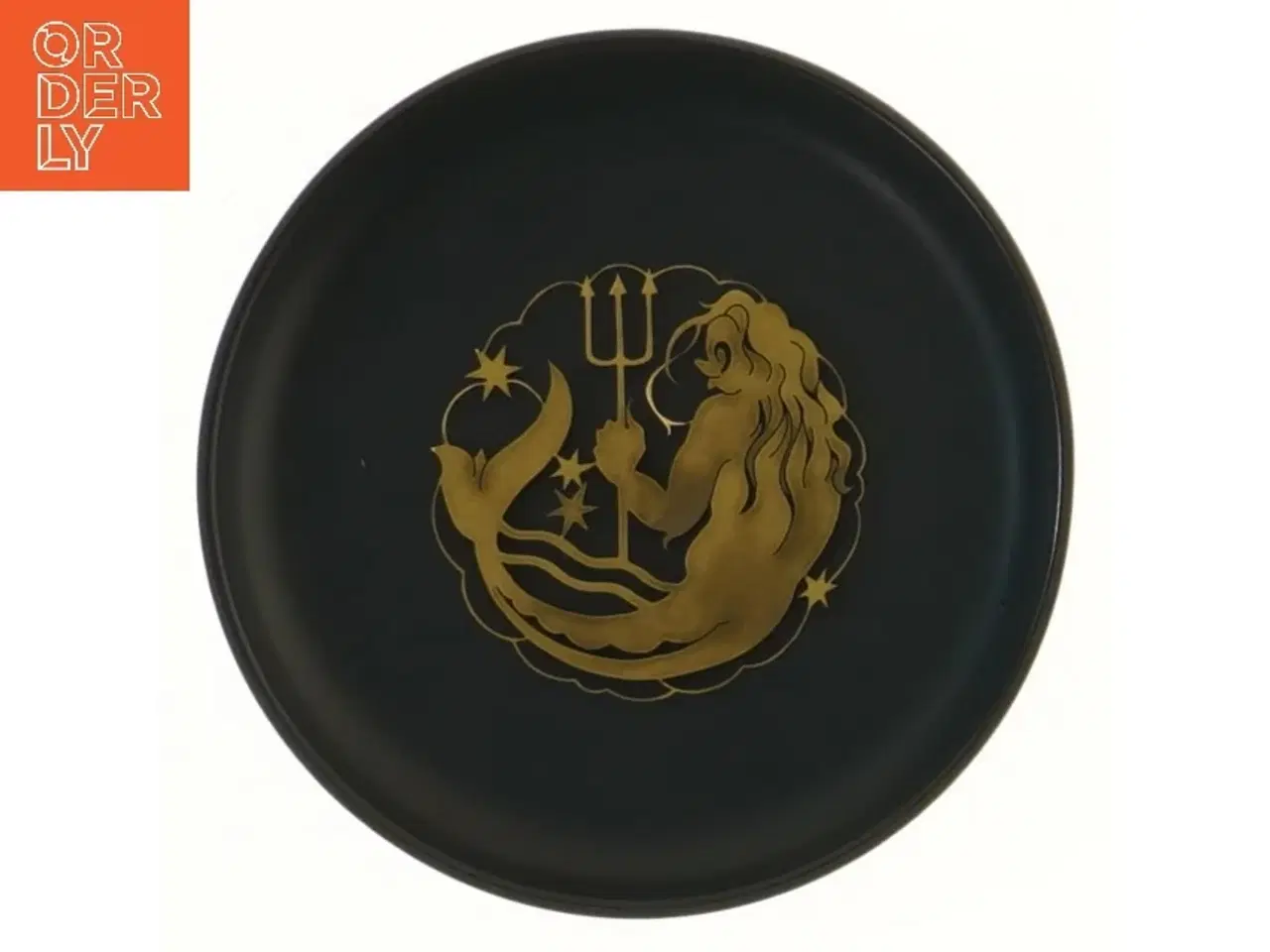 Billede 1 - Vægdekoration med havfruemotiv fra Jech (str. Ø 15 cm)