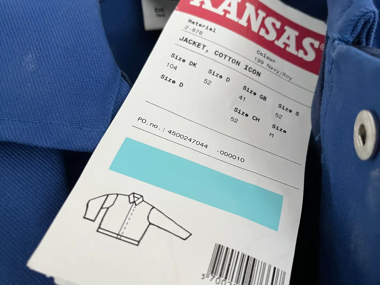 Billede 2 - Ny arbejdsjakke fra Kansas, XL