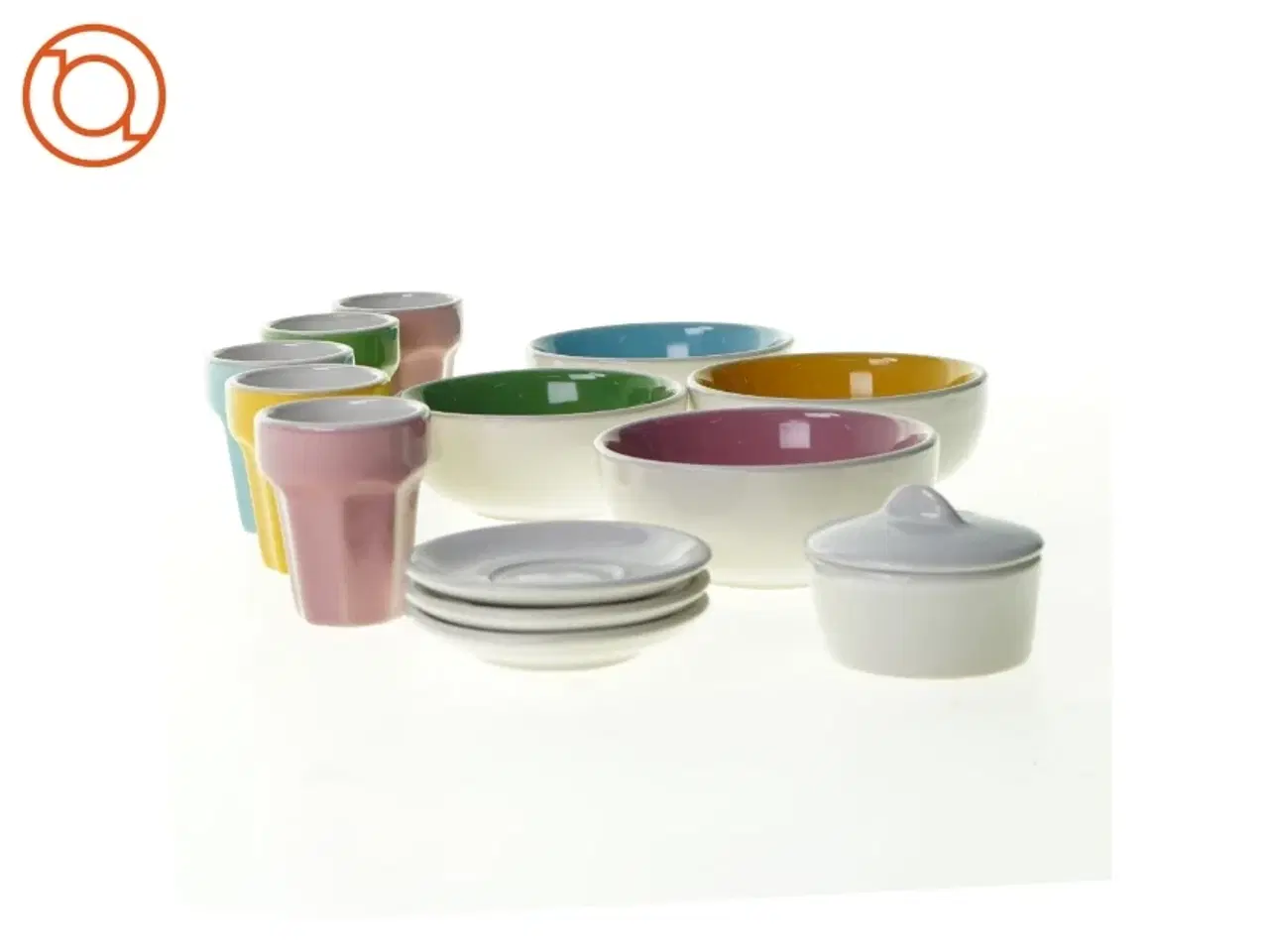 Billede 1 - Sæt af porcelæn til legekøkken (str. Blandet)