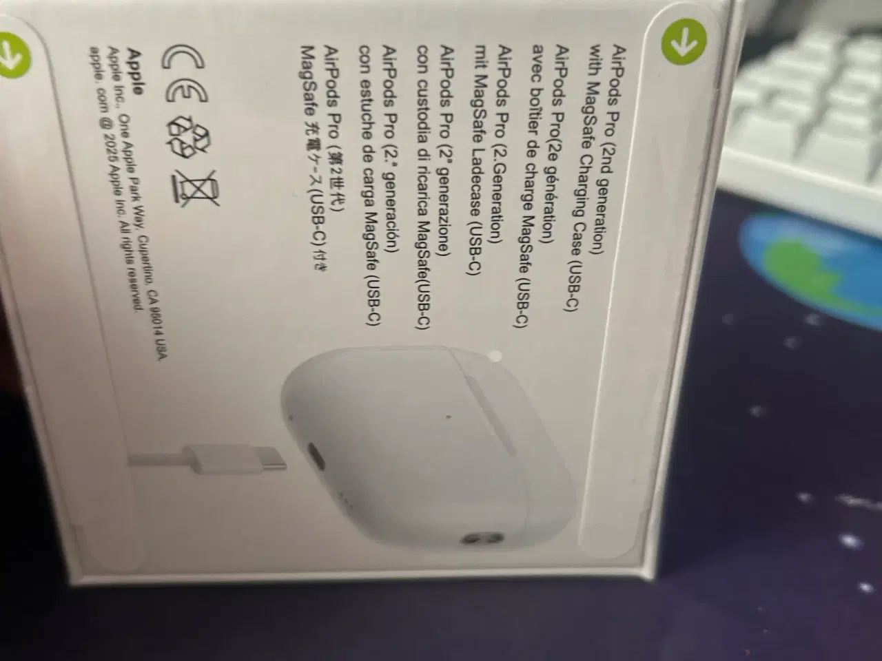 Billede 1 - airpods gen 2 pro kom med bud