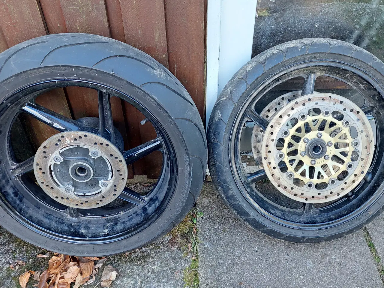 Billede 4 - Honda CBR600 fælge med dæk