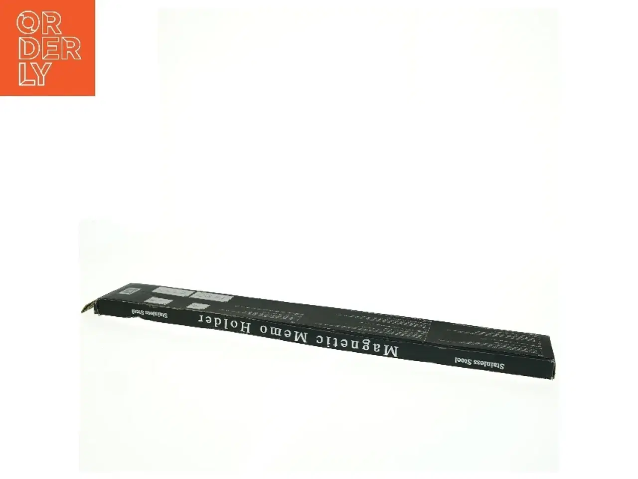 Billede 2 - Magnetisk memo-holder i rustfrit stål (str. 6,5x55 cm)