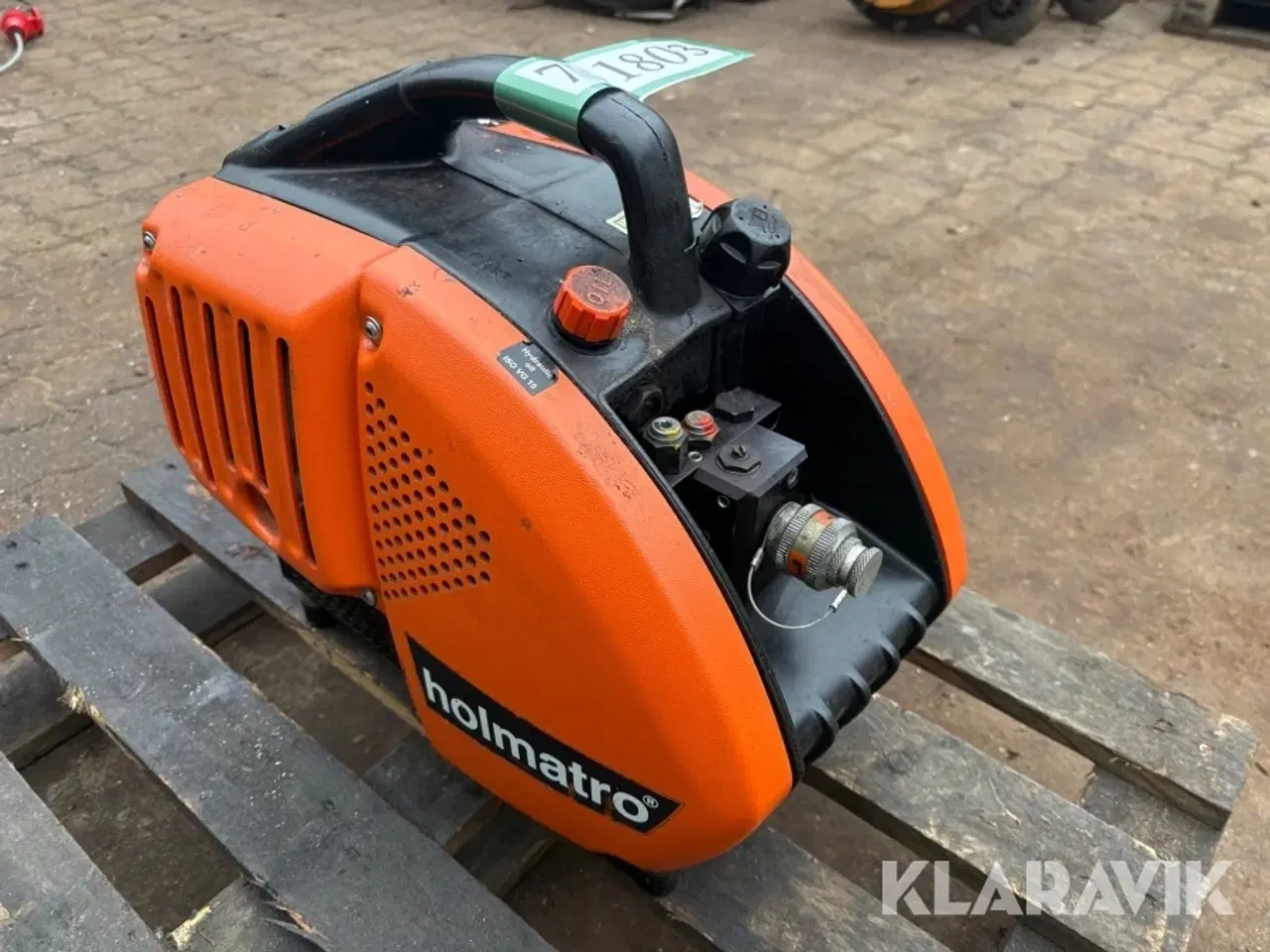 Billede 3 - Hydraulik station Holmatro PPU 15 C med benzin motor